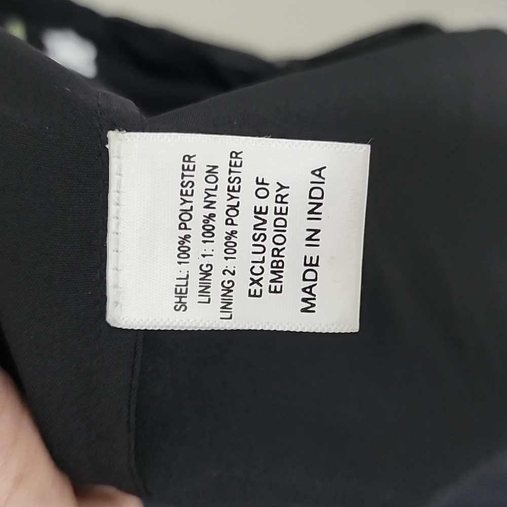 JessaKae Black and White Floral Dress - Picture 8 of 11